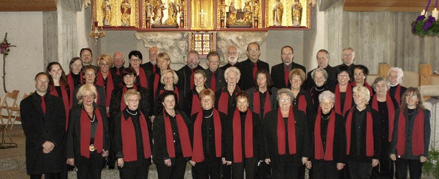 25 Jahre kann der Kirchenchor St. Nikolaus in Schluchsee feiern.   | Foto: Roswitha Klaiber