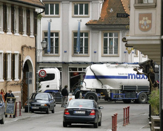 Eine Entlastung der Ortsdurchfahrten v... Befrworter vom Neubau der B31 West.   | Foto: rainer klotz