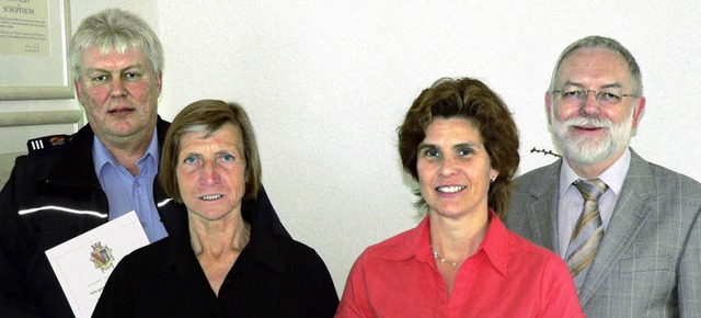 <BZ-Keyword>Beigeordneter Ruthard Hirs...e  Klemm und Britta Hirt (von links).   | Foto: georg diehl