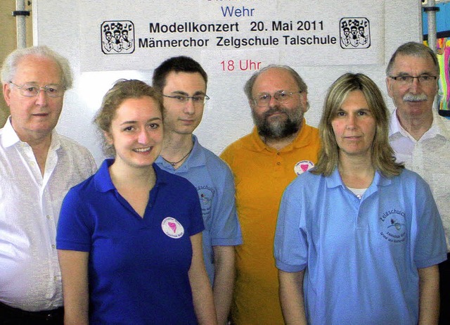 Die Organisatoren des Modellkonzerts, ...rbara Kassner und Hansjrg Frommherz.   | Foto: BZ