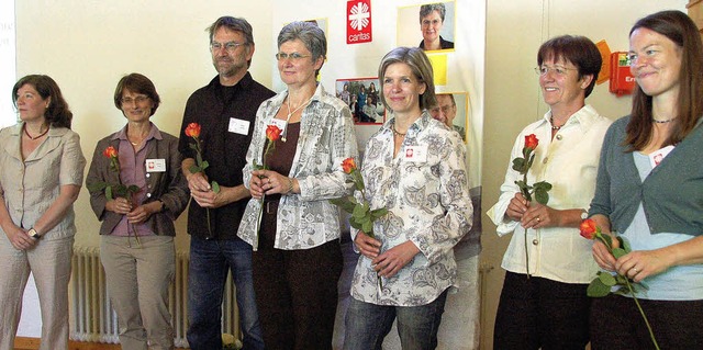 Caritas-Kreisgeschftsfhrerin Gudrun ...Christine Wondrak-Brunen (von links).   | Foto: Fillisch