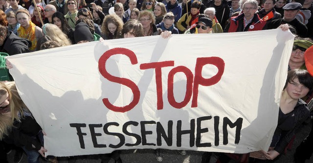 Der Protest gegen das AKW Fessenheim wird in der Region immer lauter.  | Foto:  dapfl