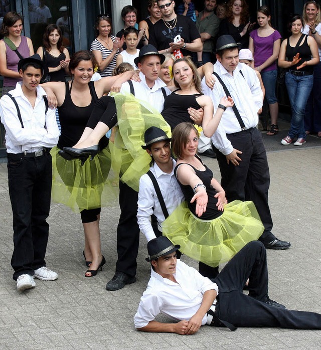 Schmissige Tnze und viele weitere kn...rfest der Helen-Keller-Schule geboten.  | Foto: Heiner Fabry