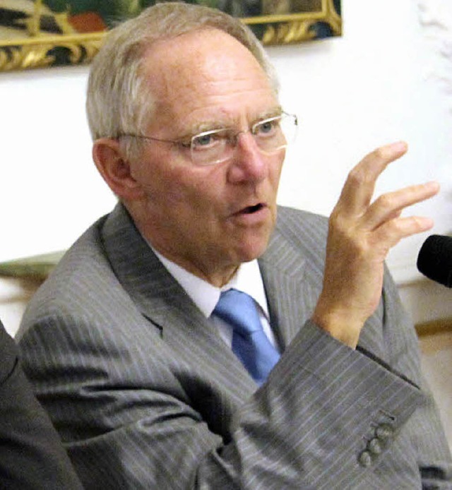 Wolfgang Schuble im Barocksaal des Elztalmuseums.  | Foto: Stefanie Sigmund