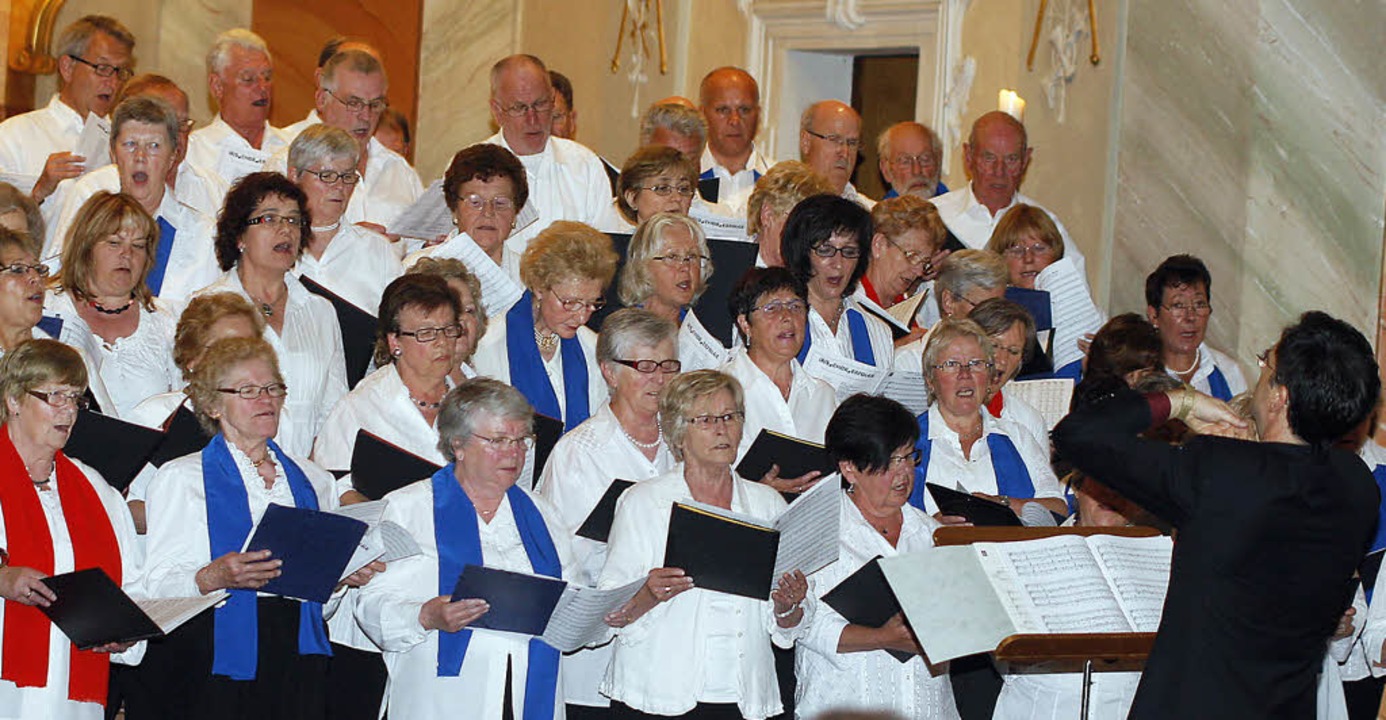 &#8222;Groe Musik&#8220;: Geglckter ...ntrasten unter Leiter von Martin Gro   | Foto: heidi fssel