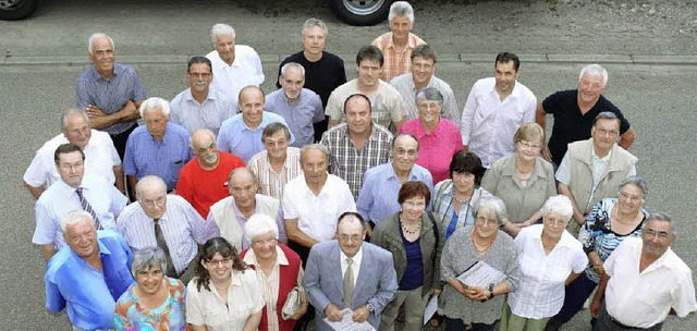Seit vier, fnf und sechs Jahrzehnten dem TVO treue Mitglieder   | Foto: frank leonhardt