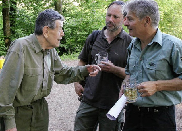 v.l. Knig, Rotzler, Resnik, Dr. Gross  | Foto: Hans-Jrgen Hege