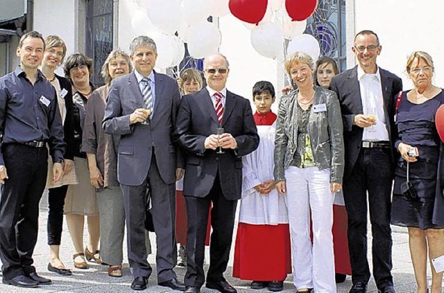 Sie feiern das zehnjhrige Bestehen de... und Ursula Wehrmeister. Bild: letsche  | Foto: Lentsche