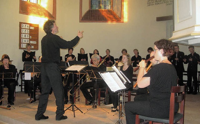 Cantate Dekanate in der Nimburger Bergkirche  | Foto: Hildegard Karig