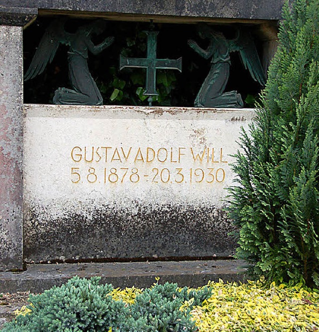 Was mit dem Grab von Gustav Will wird,...eidet der Gemeinderatvon Murg spter.   | Foto: Dietsche
