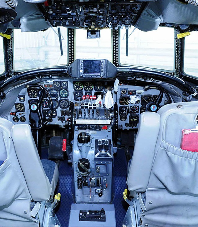 Schalterhalle: Blick ins Cockpit  | Foto: Wolfgang Knstle