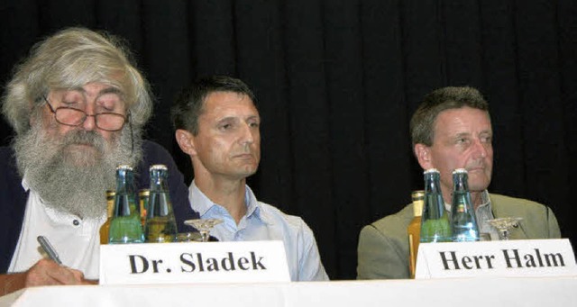 Michael Sladek, Martin Halm und Rolf W...romnetzkauf und Gesellschaftsgrndung.  | Foto: Eva Korinth