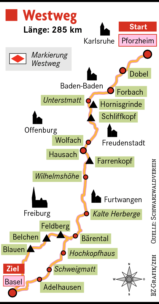 Westweg ist ein touristischer Joker - Ortenaukreis - Badische Zeitung