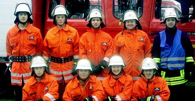 Die erfolgreiche Mahlberger Feuerwehrgruppe   | Foto: Privat