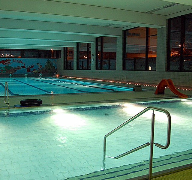 So leer ist das Hallenbad nur selten zu sehen.   | Foto: Privat