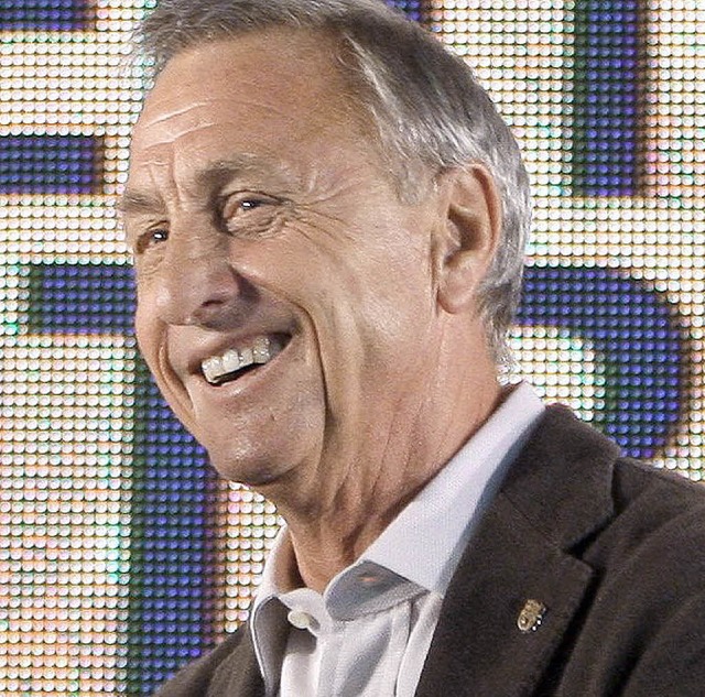 Der 92er-Trainer Johann Cruyff   | Foto: dpa