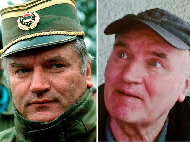 Ratko Mladic in Bosnien-Herzegowina am...6. Mai 2011, dem Tag seiner Festnahme.  | Foto: dpa