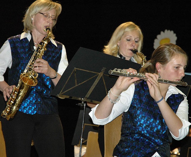 Das Doppelwunschkonzert des Musikverei...urg am Samstag war ein groer Erfolg.   | Foto: Brigitte Chymo