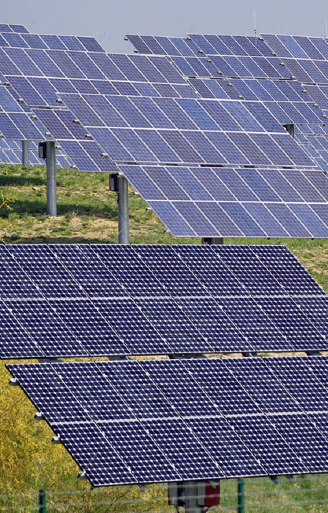 Die Sonne soll&#8217;s bringen.  | Foto: dpa