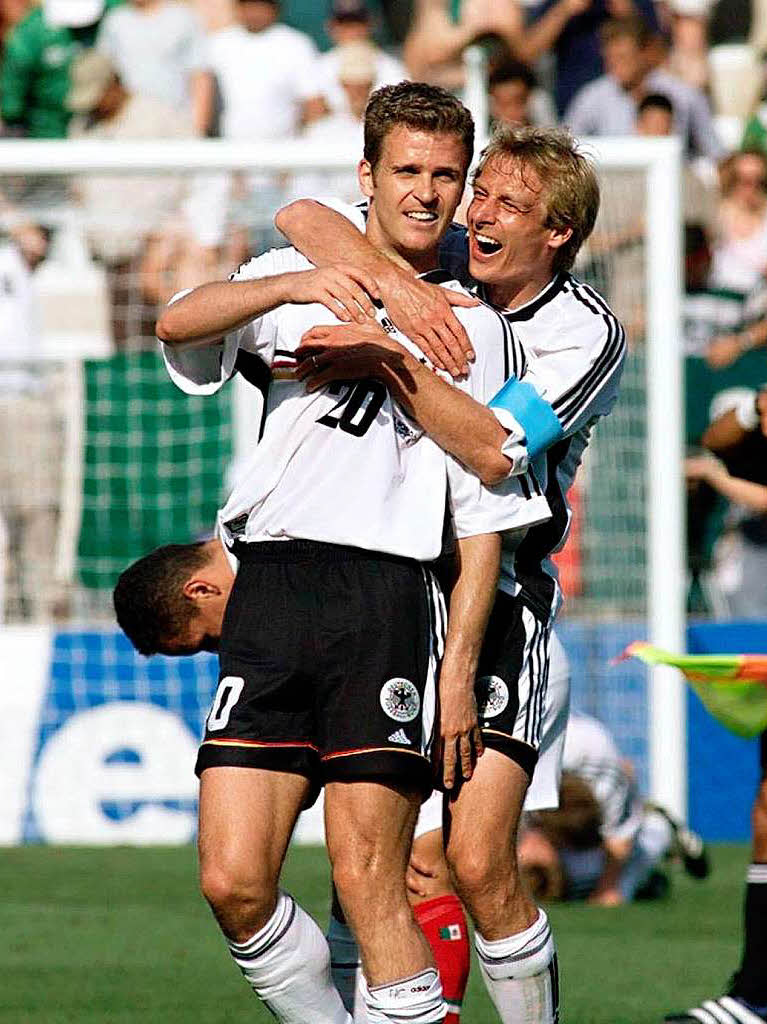 Platz 4: Jrgen Klinsmann (rechts), 108 Lnderspiele