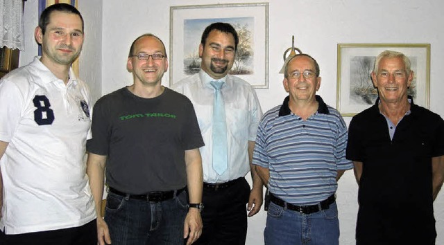 Wechsel im Vorstand und neue Ehrenmitg... Veilandics, Horst Mesel (von links).   | Foto: Schler