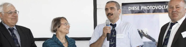 Der mit 2000 Euro dotierte Zukunftspre..., Marie-Luise Werne und Dieter Ehret. | Foto: Ilona Hüge Der mit 2000 Euro dotierte Zukunftspre..., Marie-Luise Werne und Dieter Ehret. | Foto: Ilona Hüge