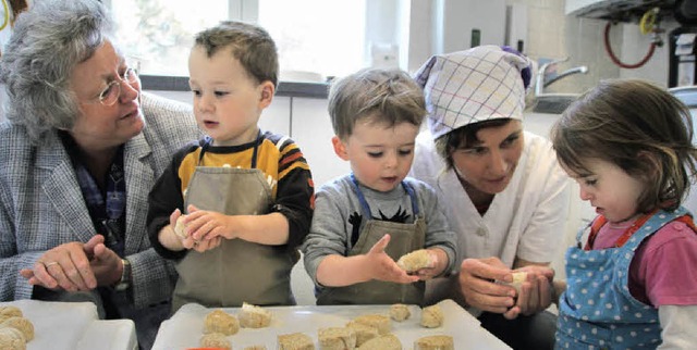 Selbst gebackene Vollkornbrtchen sind...e  Sternschnuppe keine Hindernisse.     | Foto: Sabine Model