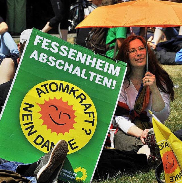 Fessenheim abschalten &#8211; das ford...fenburger Gemeinderat per Resolution.   | Foto: dpa