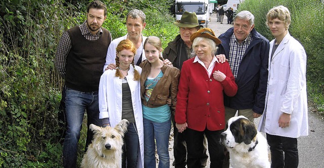 Die Familienserie fr die ARD wurde auch in Waldkirch gedreht.  | Foto: ZVG