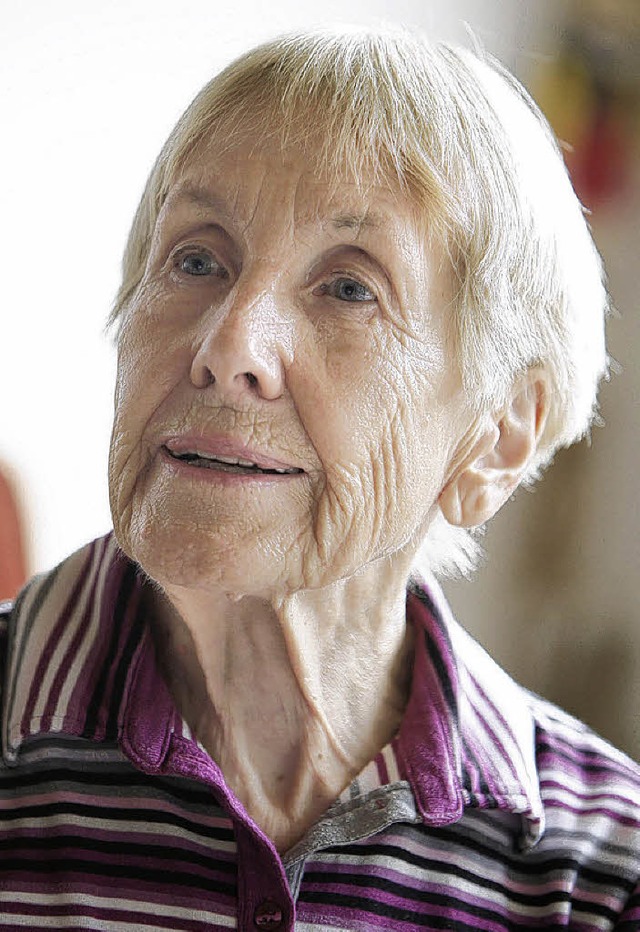 Eva-Maria Ranzinger wird heute 80 Jahre alt.   | Foto: CHristoph Breithaupt