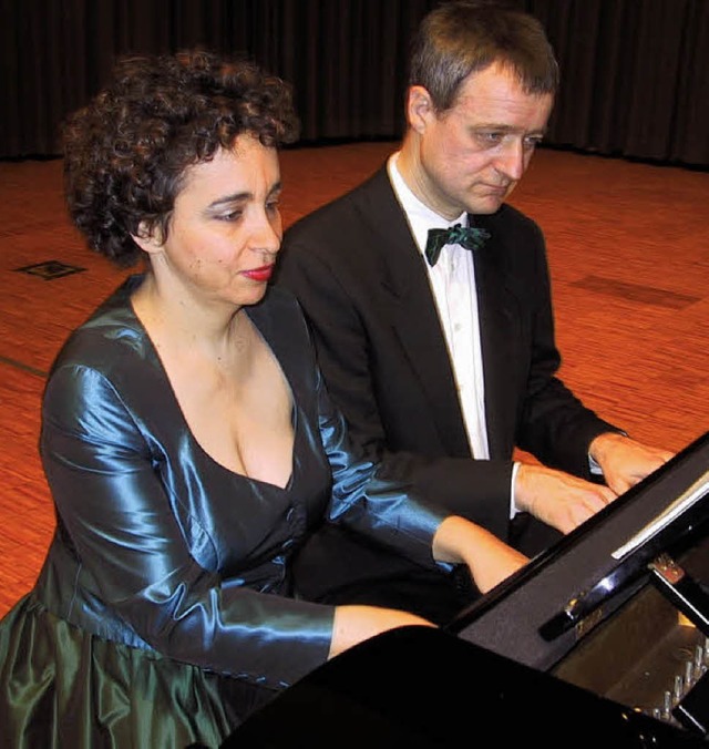 Das international bekannte Klavierduo ...Duo spielt am 4. Dezember im Kursaal.   | Foto: Archivfoto: Roswitha Frey