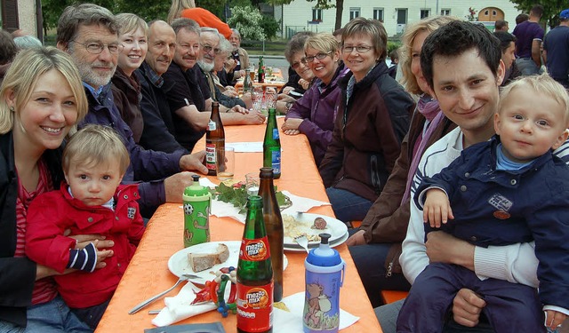 Die Vter sind mittlerweile nicht mehr...ck in Harpolingen von gestern beweist.  | Foto: hildegard siebold