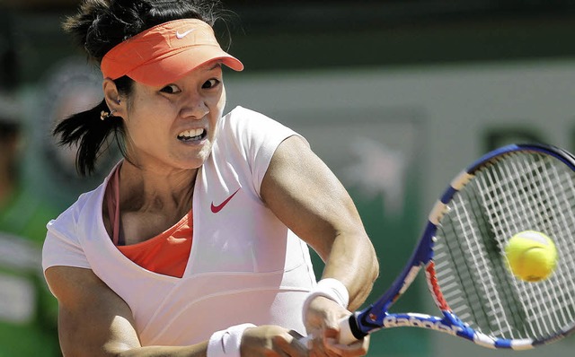 Die Chinesin Li Na mischt die Tennisszene auf.   | Foto: AFP