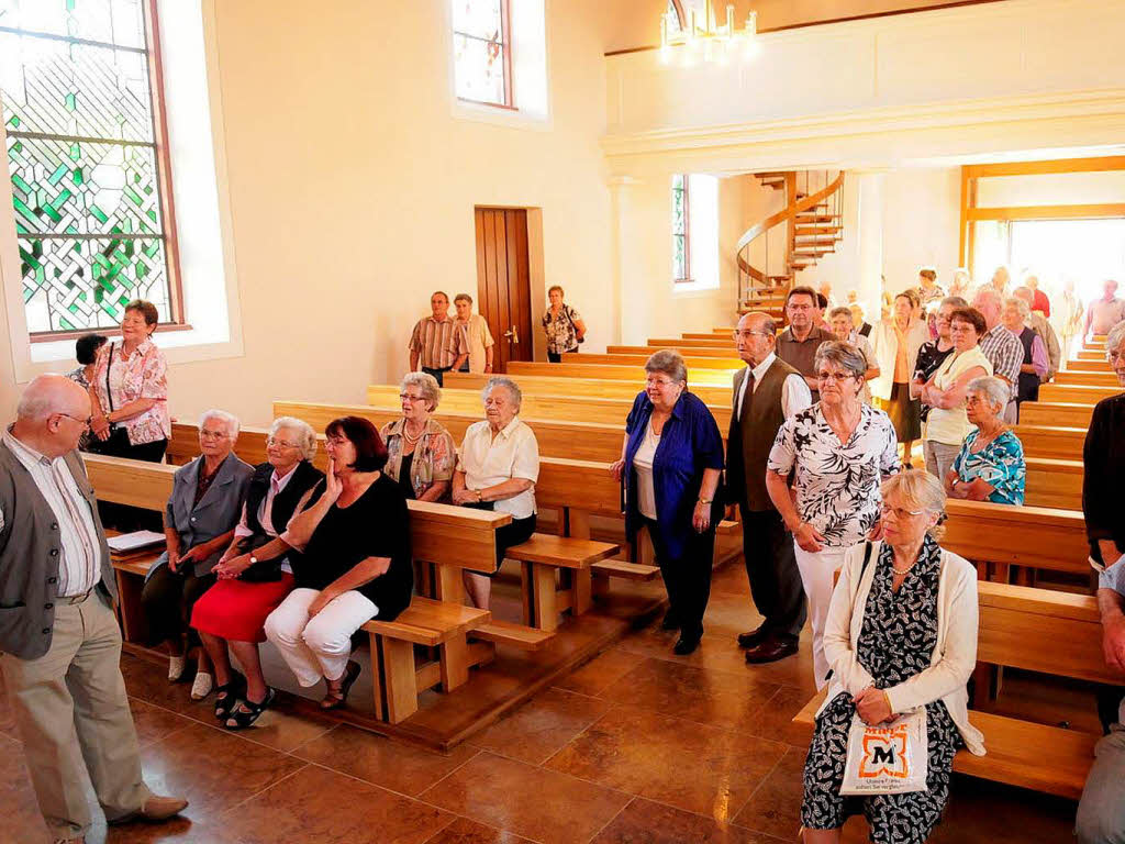 Renoviert, modernisiert und mit Hightech ausgestattet: die katholische Kirche in Dundenheim