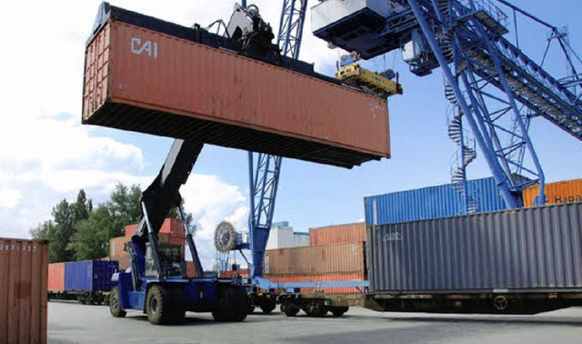 ber den Hafen der Zukunft machten sic...nliegerfirmen bereits jetzt Gedanken.   | Foto: Frey