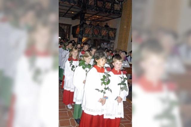 Rote Rosen fr segensreiches Wirken