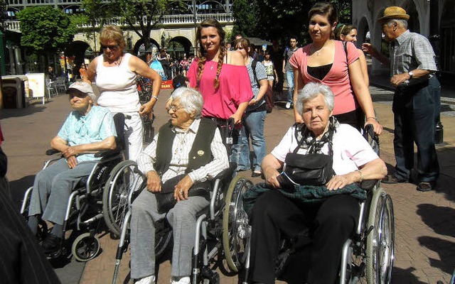 Kippenheimer Seniorinnen und ihre Begleiterinnen  | Foto: Privat