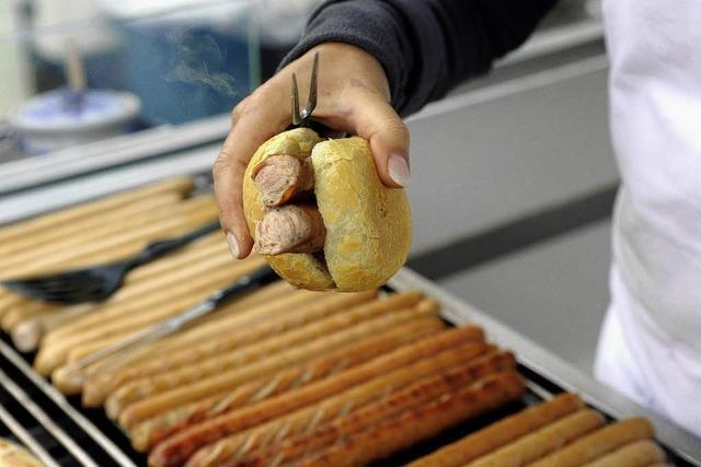 Noch mehr Wurststnde fr den Freiburger Mnsterplatz