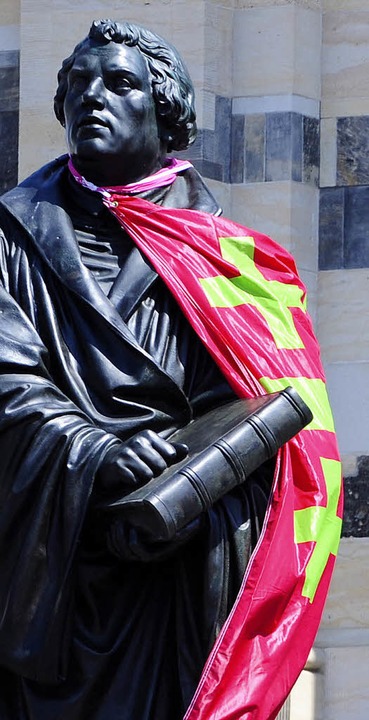 Der Alte:  Martin Luther in Dresden    | Foto: dapd