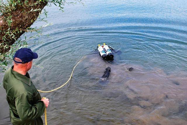 Mordfall: Spurensuche unter Wasser