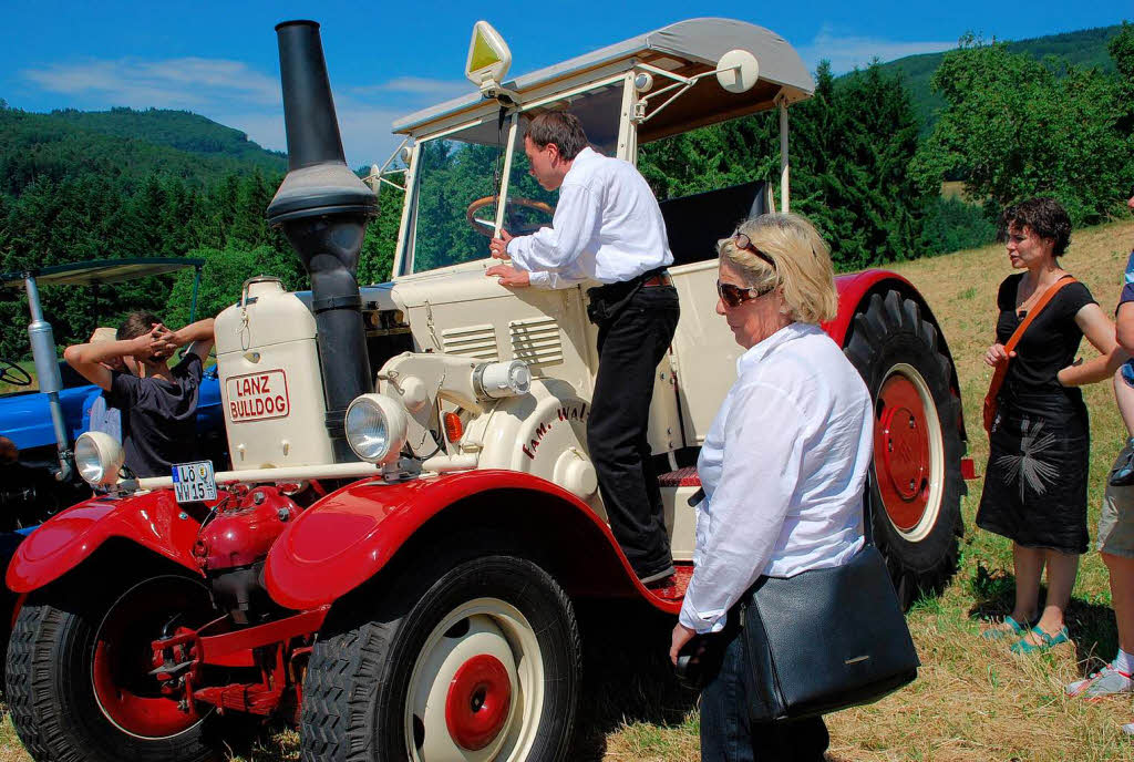 In Schlchtenhaus war am Sonntag schwer was los – das 10. Dorffest war ein Besuchermagnet.