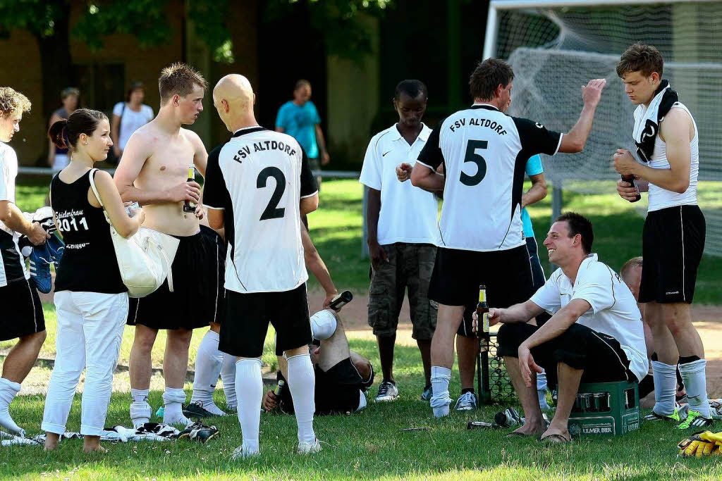 Impressionen vom entscheidenden Spiel in Lahr