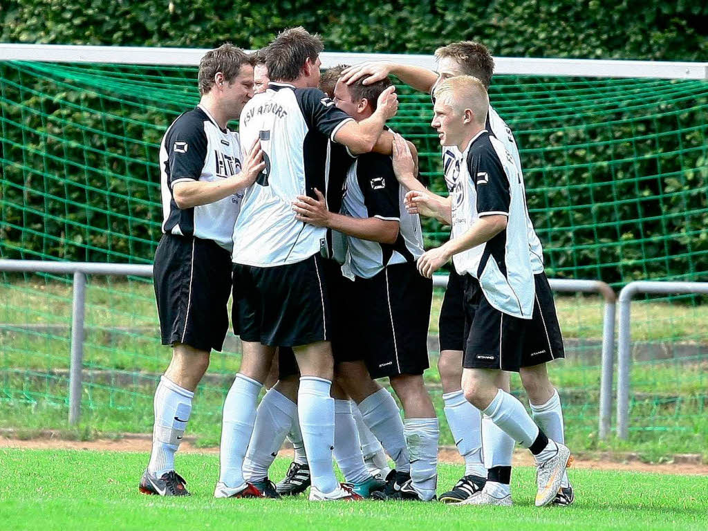 Impressionen vom entscheidenden Spiel in Lahr