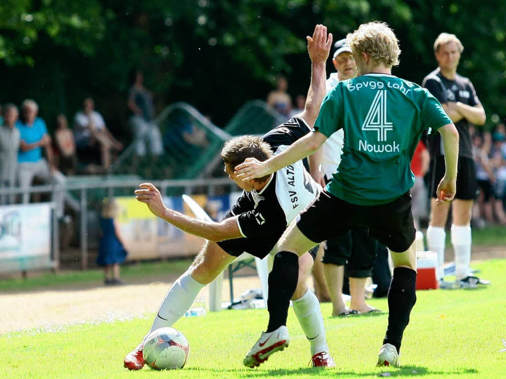 Impressionen vom entscheidenden Spiel in Lahr