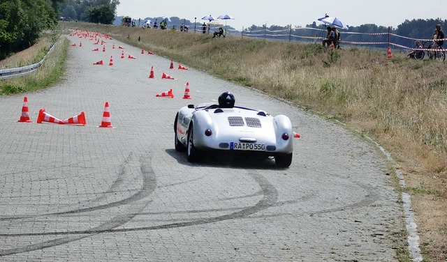 Jedes Modell erlaubt: Slalom am Rhein   | Foto: dieter fink