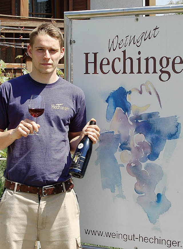 Matthias Hechinger vom Weingut Hechinger  | Foto: Christian Ringwald