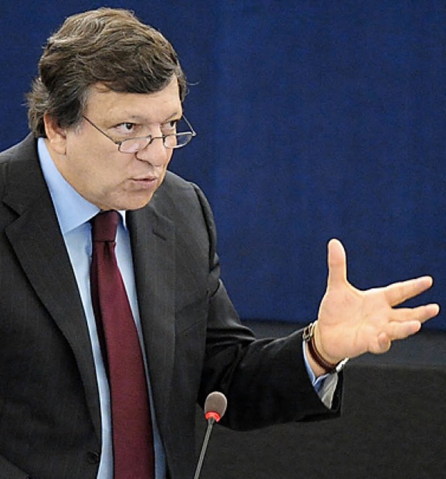 Kommissionsprsident Barroso &#8211; so sollt ihr&#8217;s machen!   | Foto: AFP