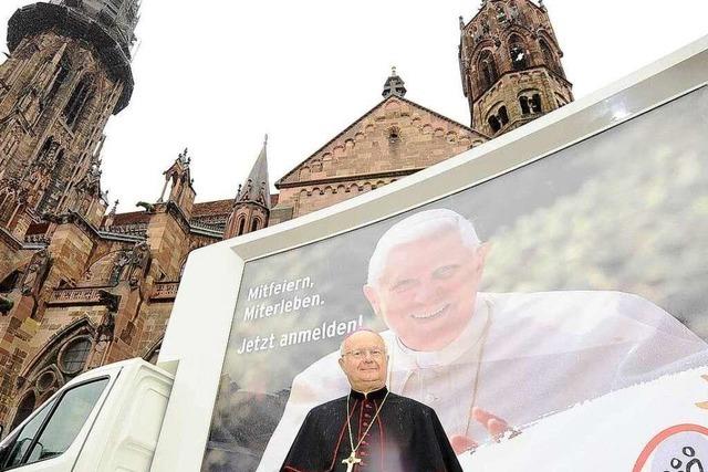 Papstbesuch in Freiburg: Tglich gehen 1000 Anmeldungen ein