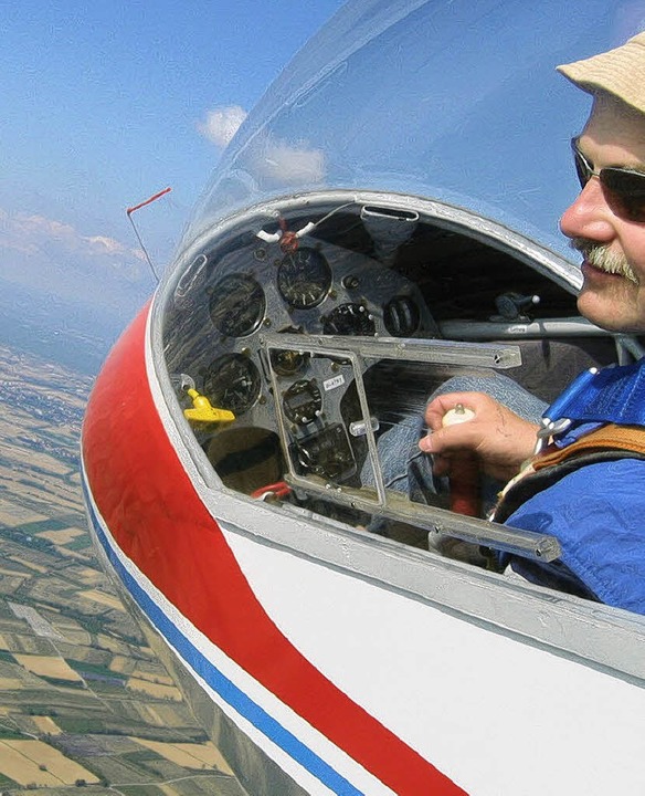 Flieger in Aktion   | Foto: Privat
