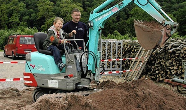 Auf   Laufenburgs Einkaufsliste:  ein Minibagger   | Foto: Archivfoto: Fred Thelen